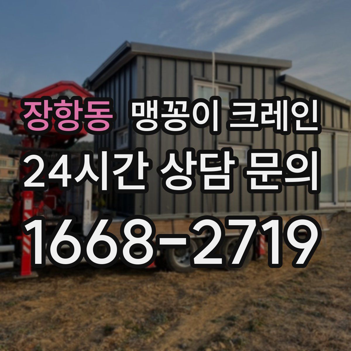 장항동 맹꽁이 크레인