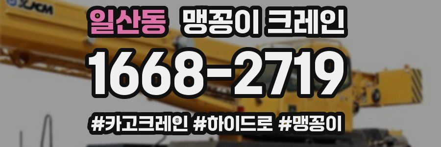일산동 맹꽁이 크레인