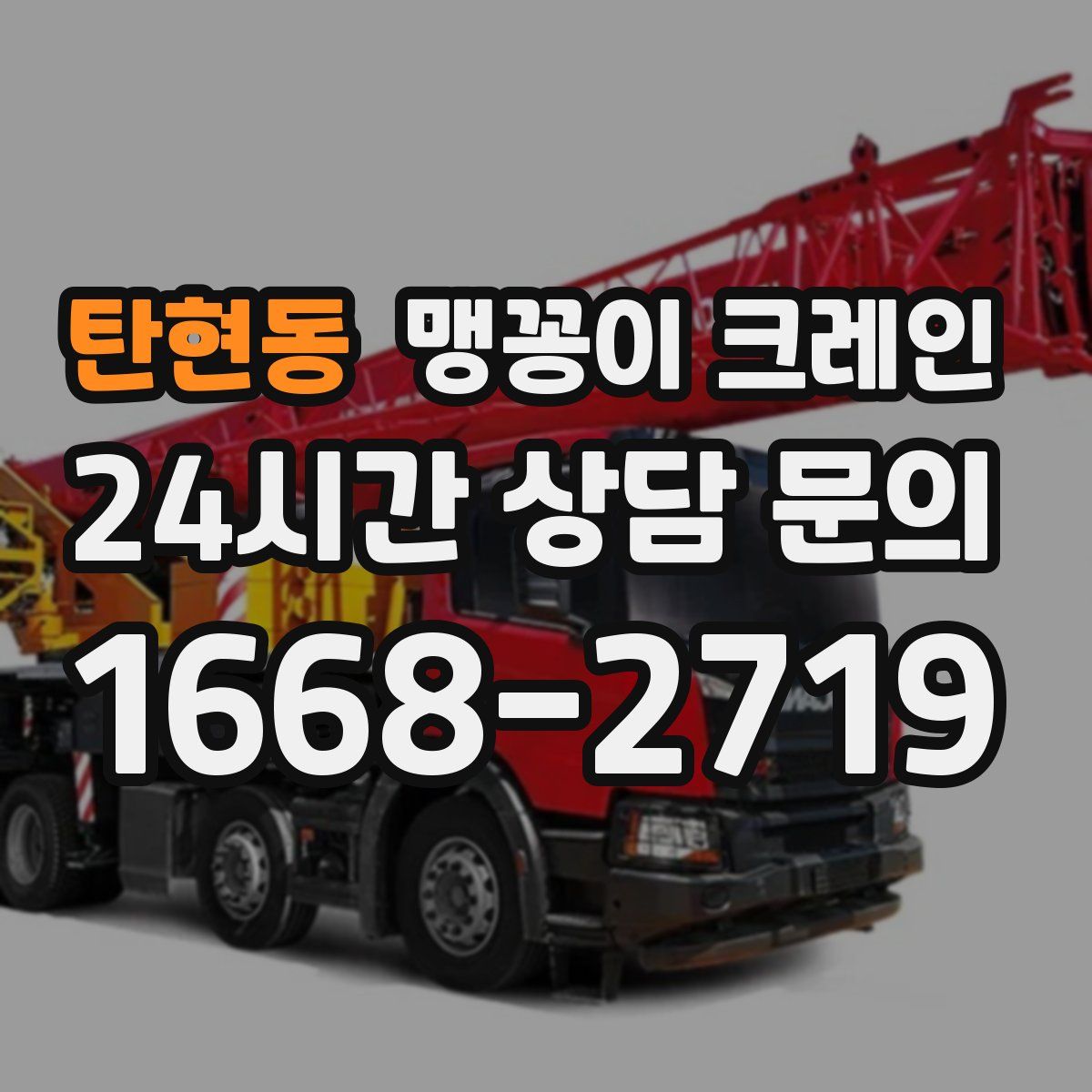탄현동 맹꽁이 크레인