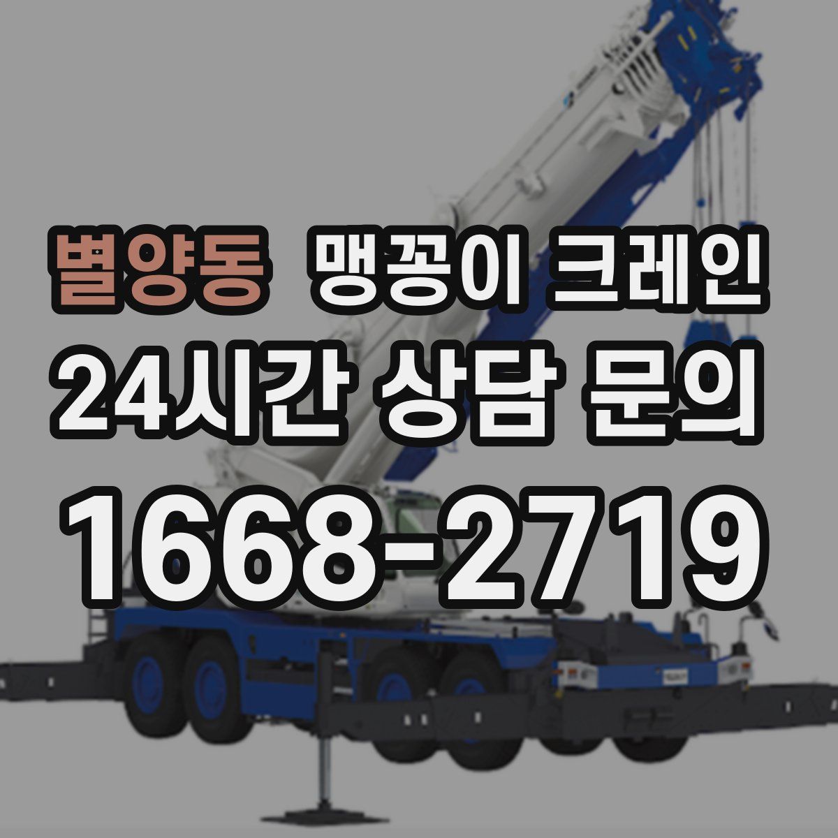 별양동 맹꽁이 크레인