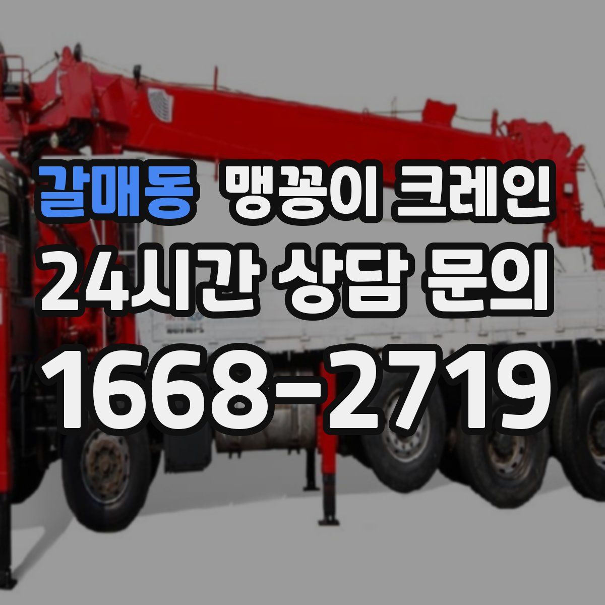 갈매동 맹꽁이 크레인