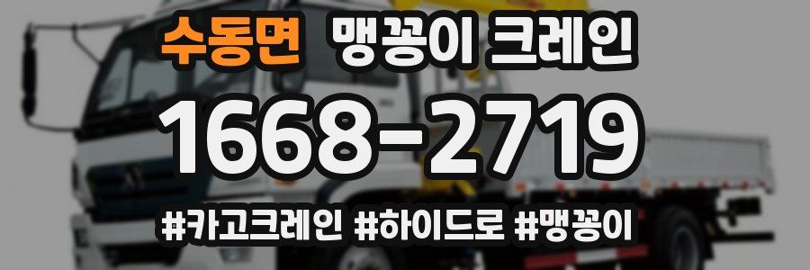 수동면 맹꽁이 크레인