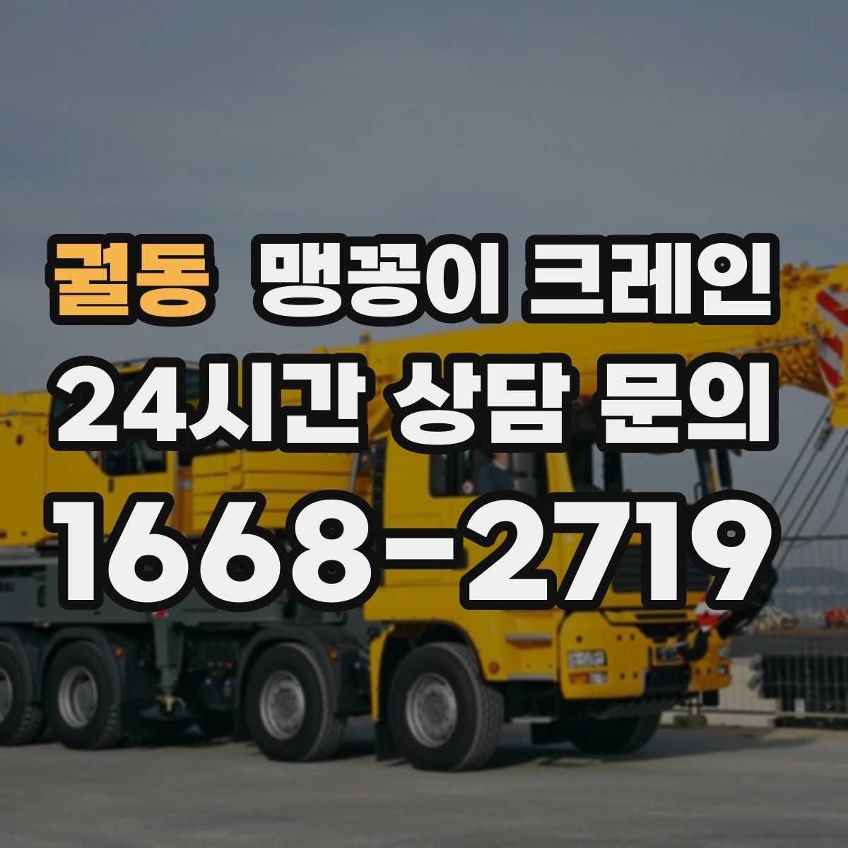 궐동 맹꽁이 크레인