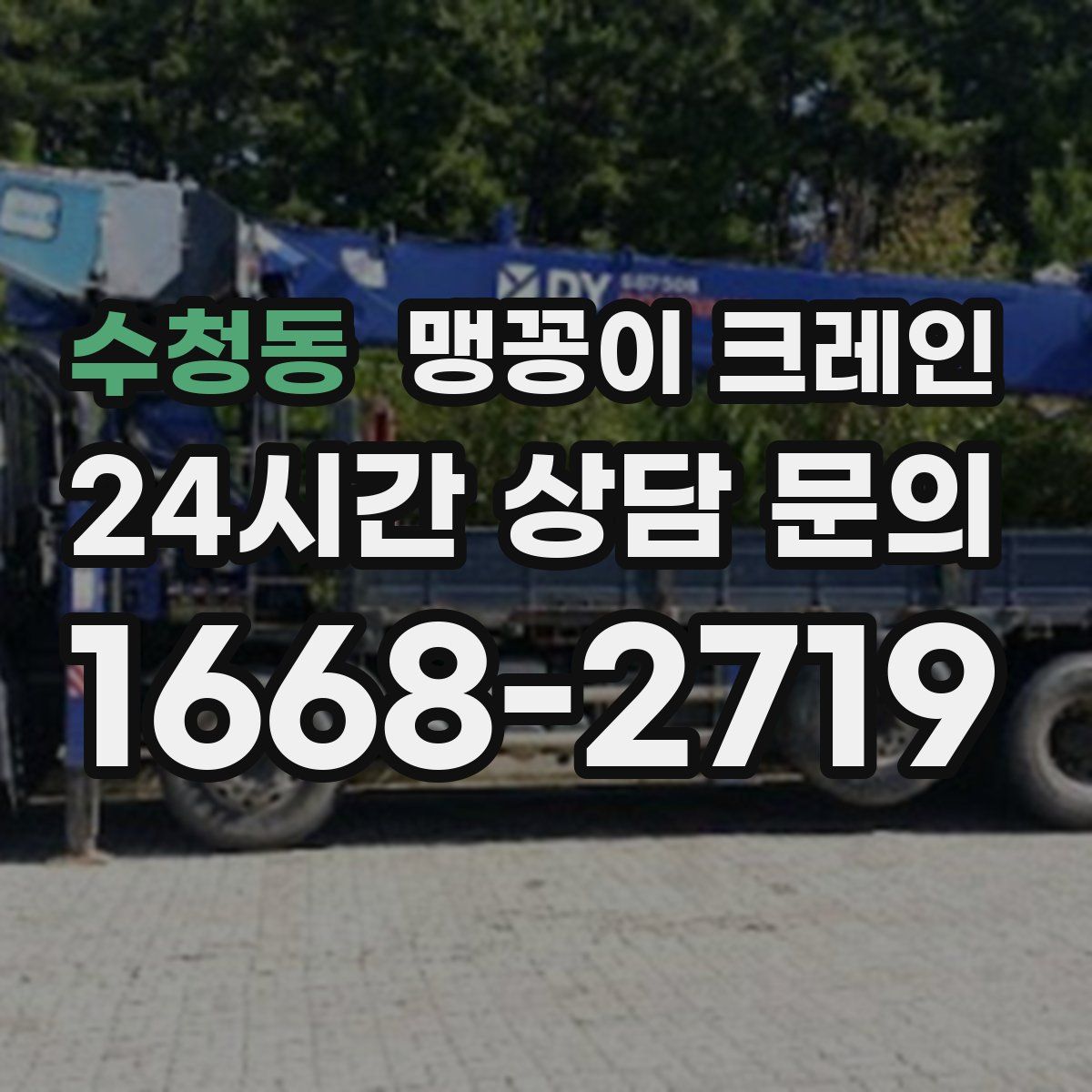 수청동 맹꽁이 크레인
