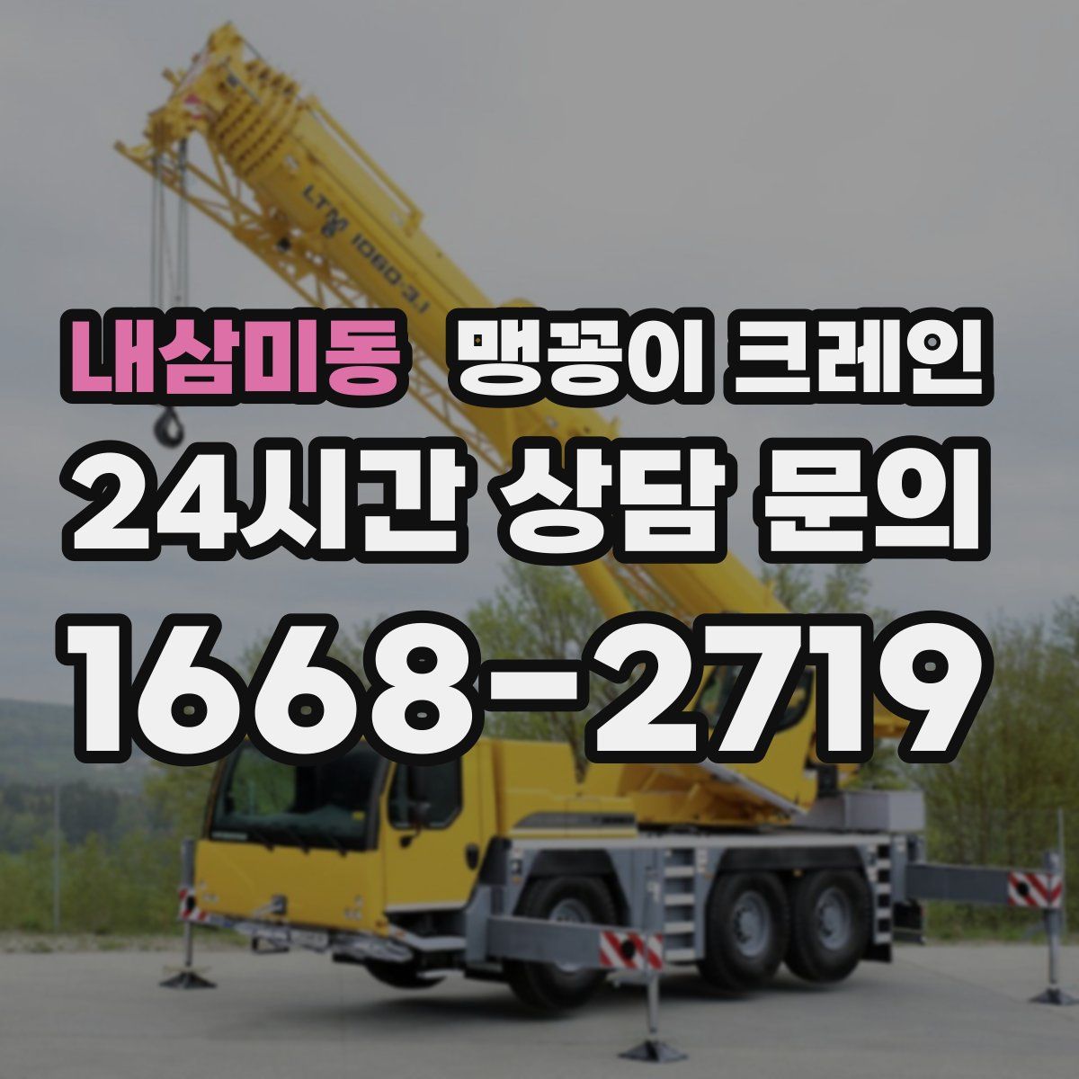 내삼미동 맹꽁이 크레인