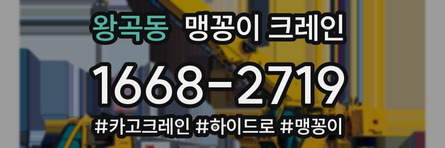 왕곡동 맹꽁이 크레인