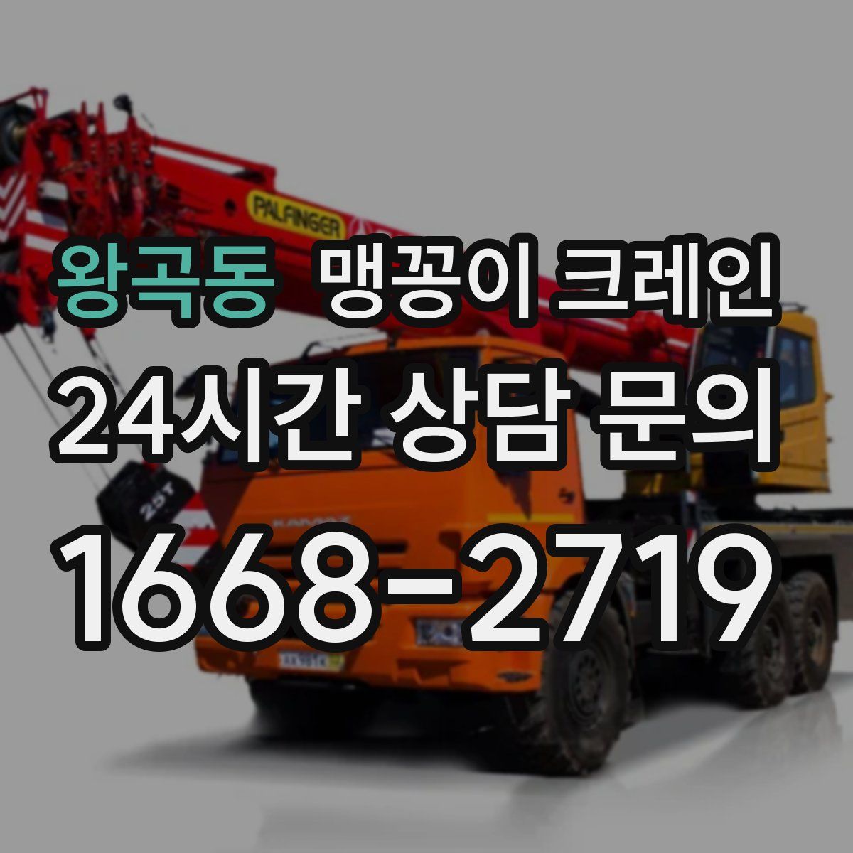 왕곡동 맹꽁이 크레인