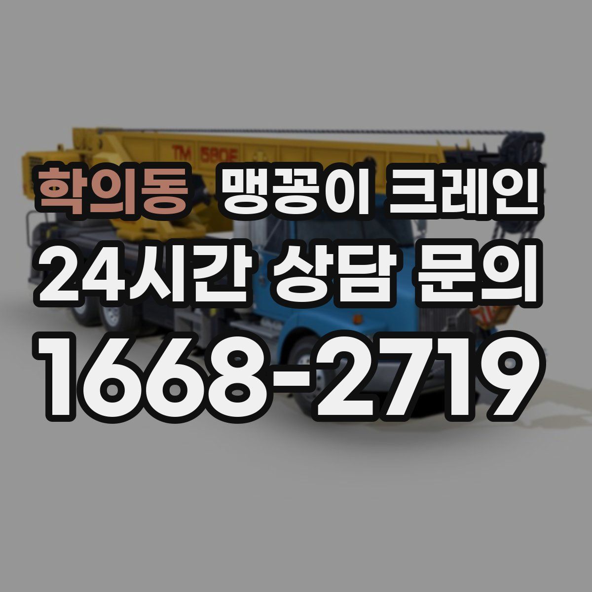 학의동 맹꽁이 크레인