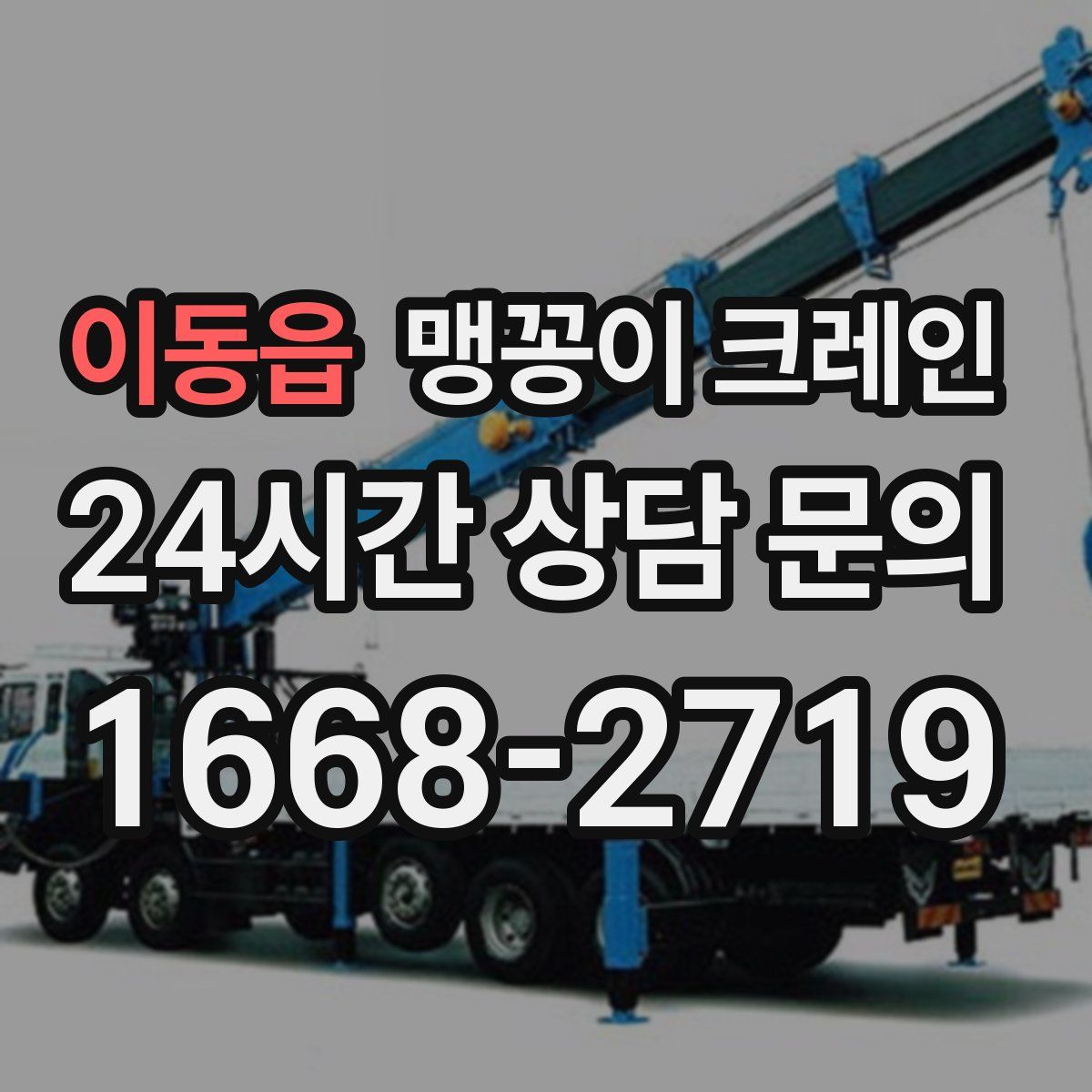 이동읍 맹꽁이 크레인