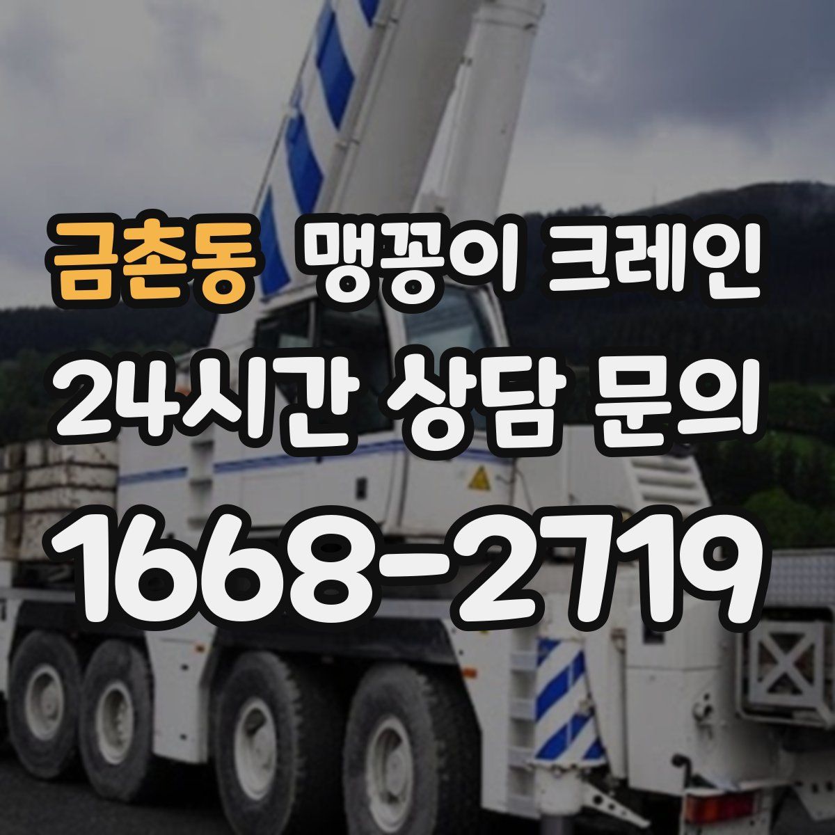 금촌동 맹꽁이 크레인
