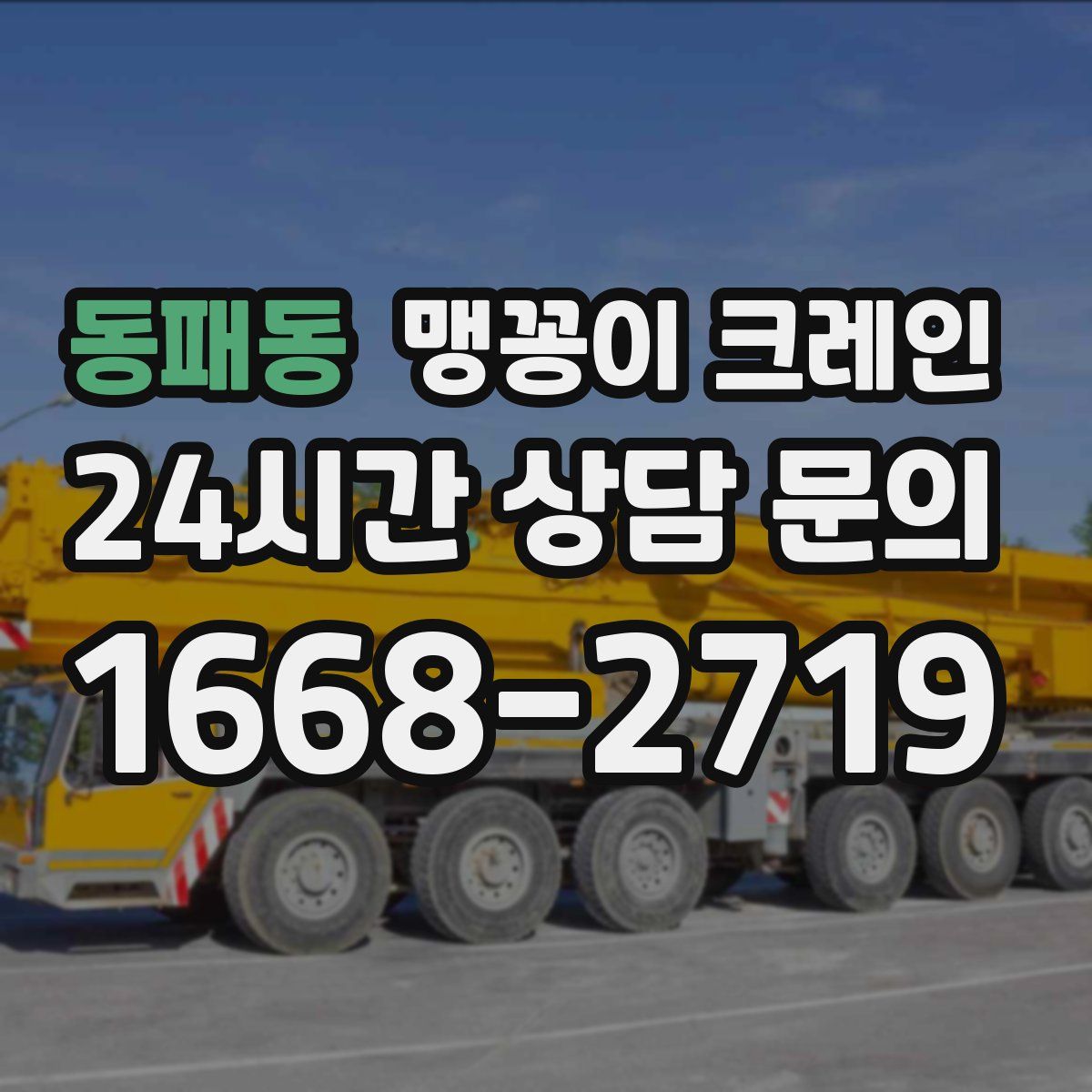 동패동 맹꽁이 크레인