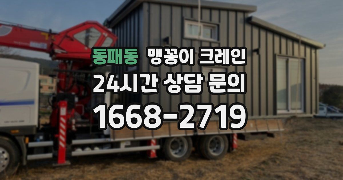 동패동 맹꽁이 크레인