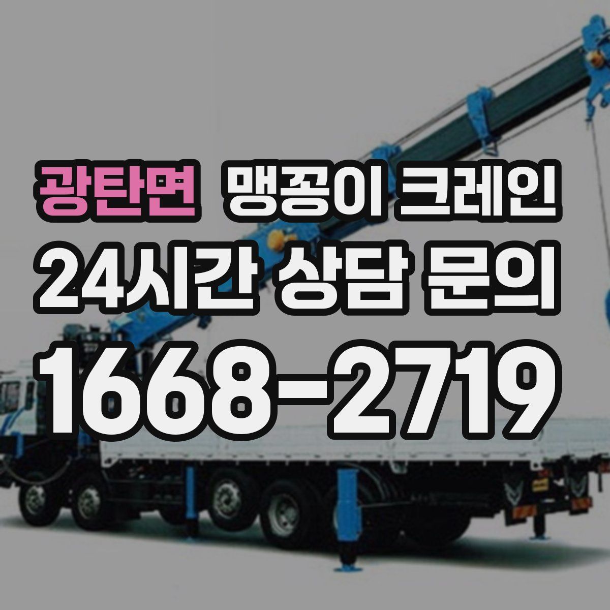 광탄면 맹꽁이 크레인