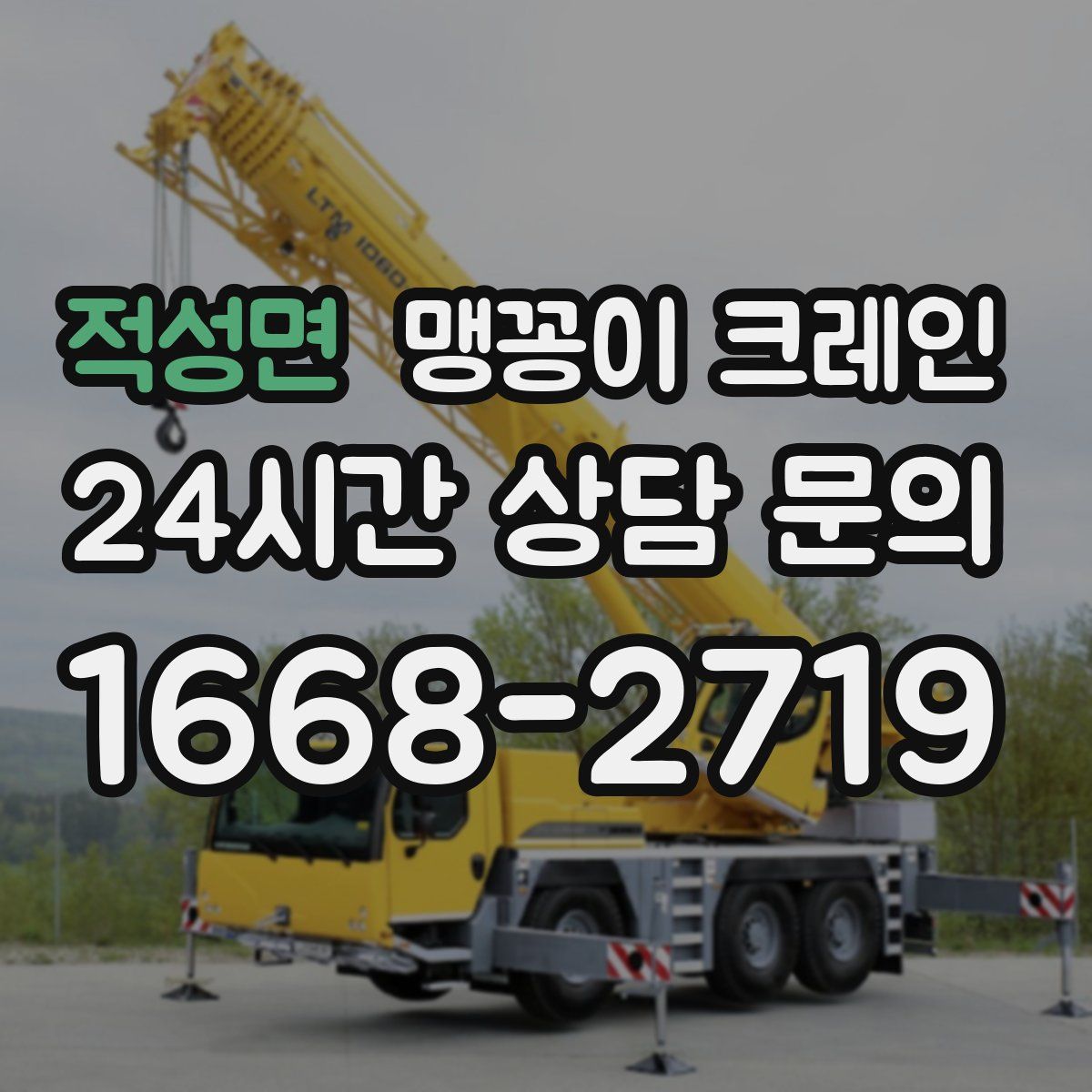 적성면 맹꽁이 크레인
