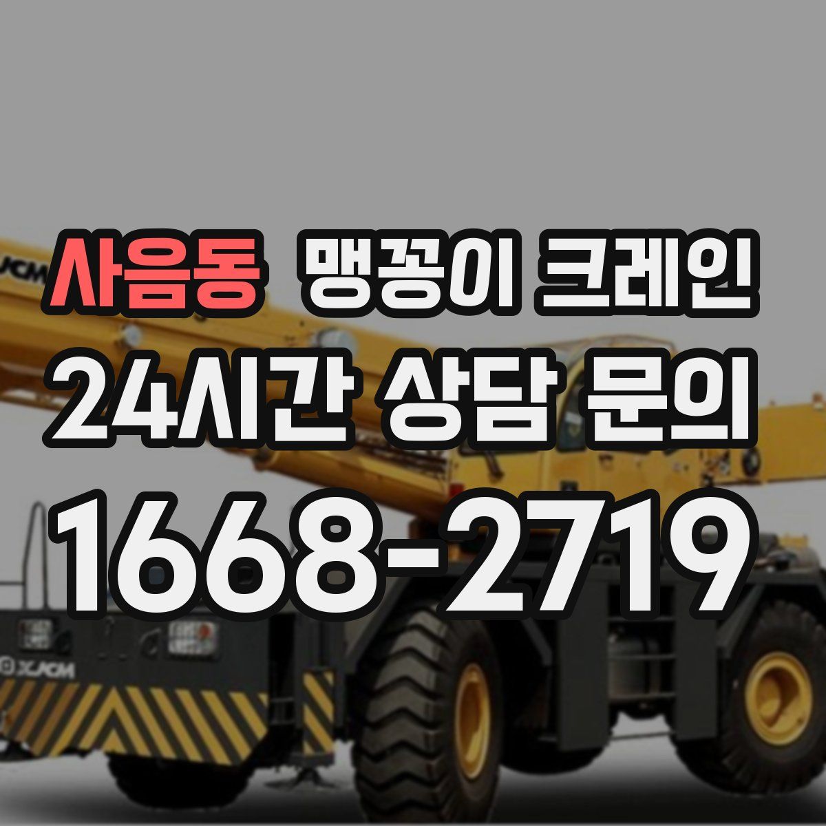 사음동 맹꽁이 크레인