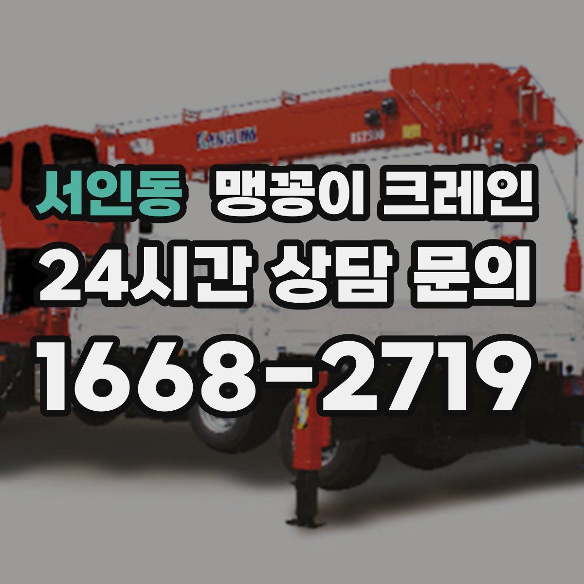 서인동 맹꽁이 크레인