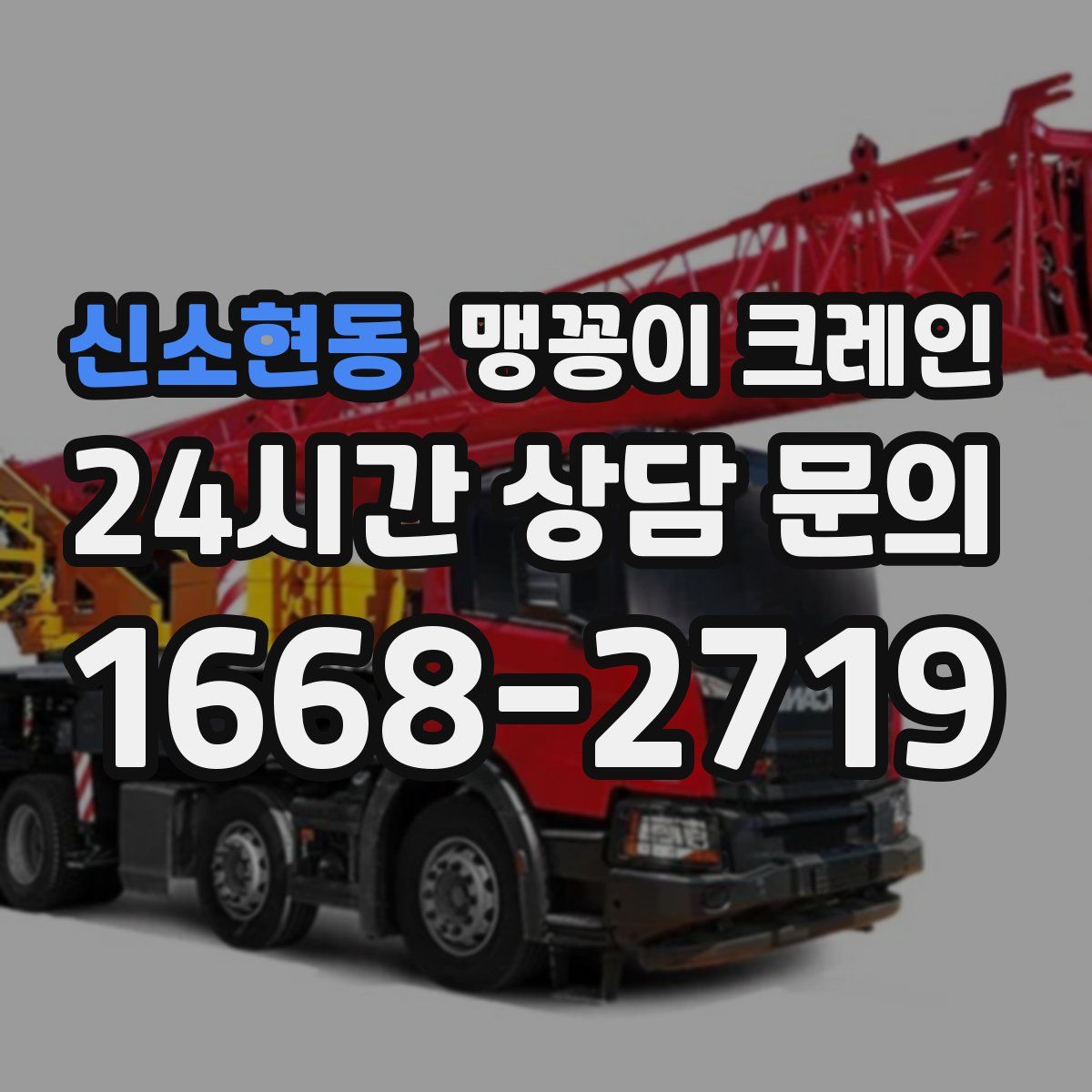 신소현동 맹꽁이 크레인