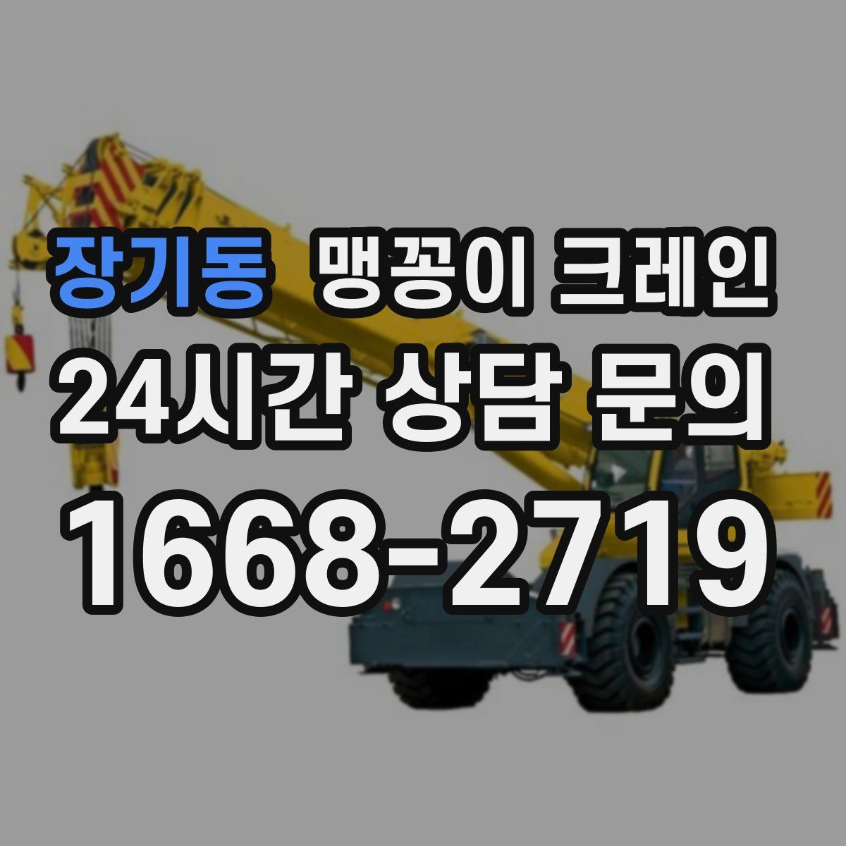 장기동 맹꽁이 크레인