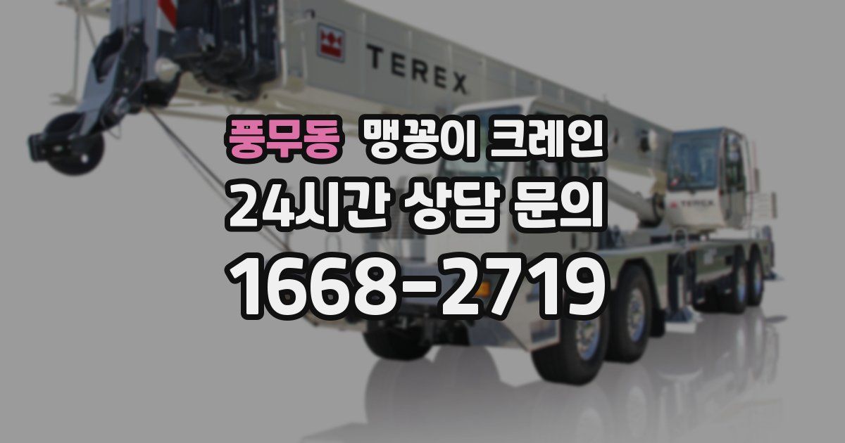 풍무동 맹꽁이 크레인