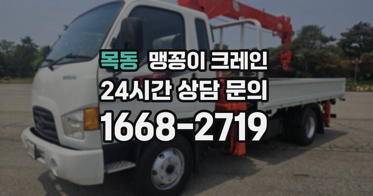 목동 맹꽁이 크레인