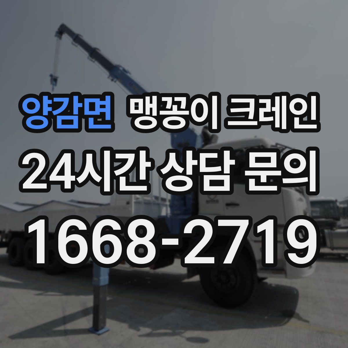 양감면 맹꽁이 크레인