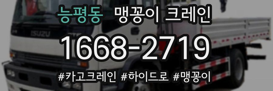 능평동 맹꽁이 크레인