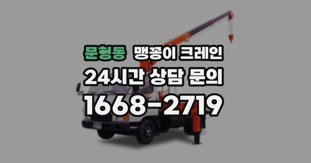 문형동 맹꽁이 크레인
