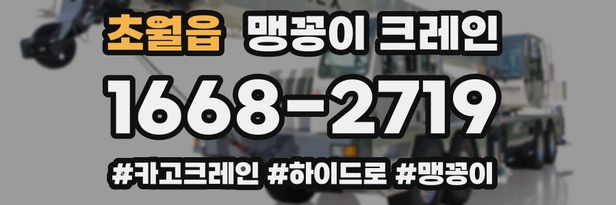 초월읍 맹꽁이 크레인