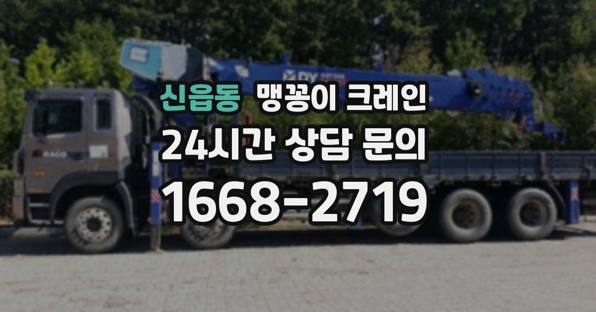신읍동 맹꽁이 크레인