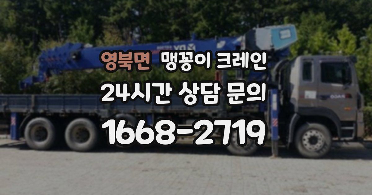 영북면 맹꽁이 크레인