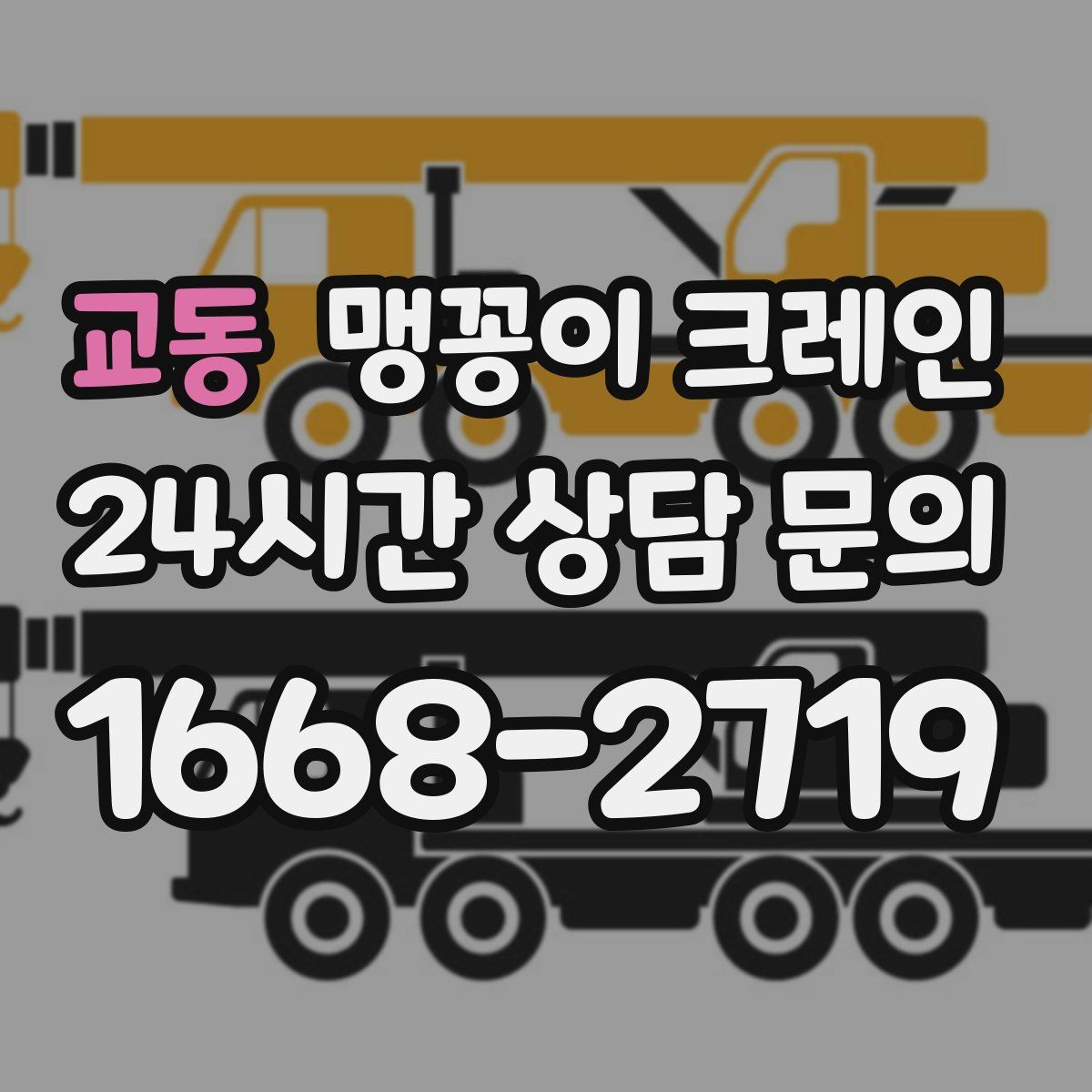 교동 맹꽁이 크레인
