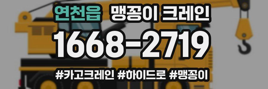 연천읍 맹꽁이 크레인