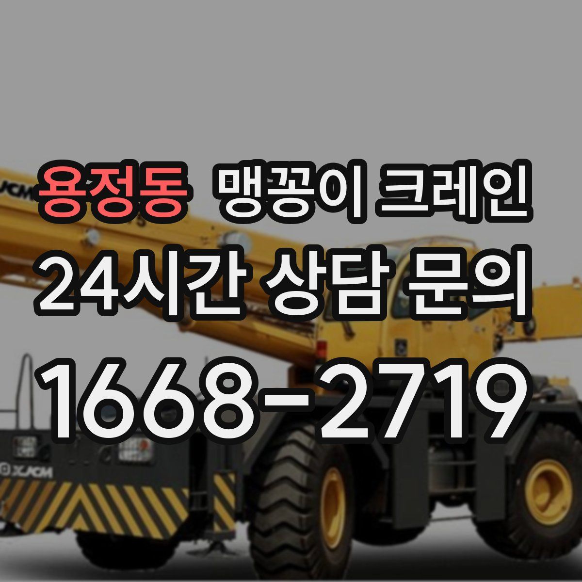 용정동 맹꽁이 크레인