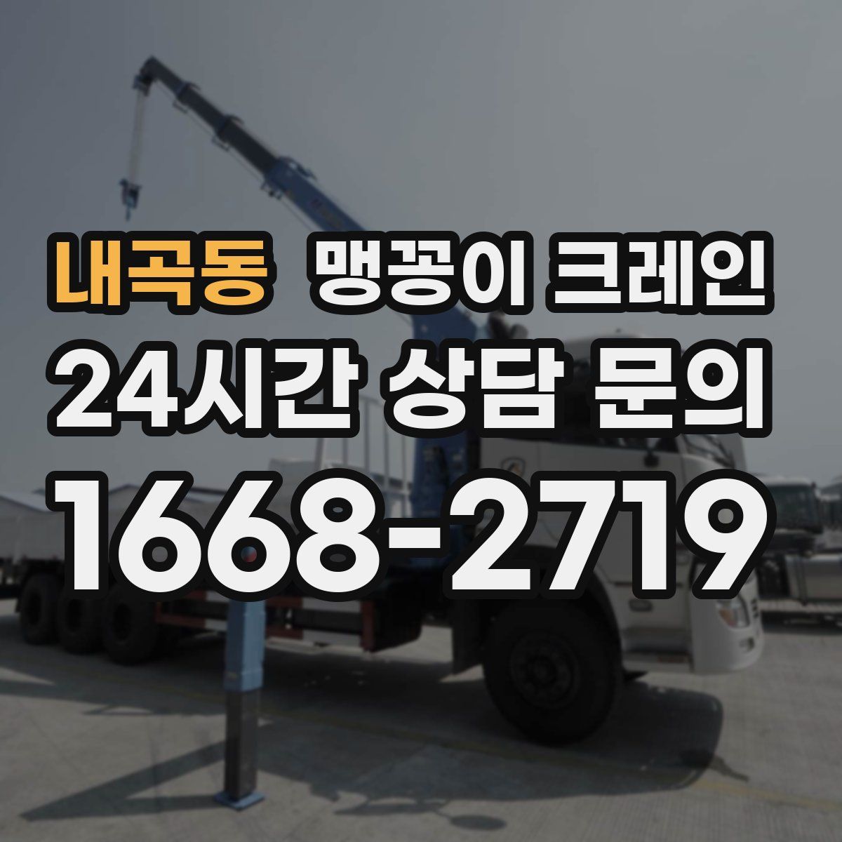 내곡동 맹꽁이 크레인