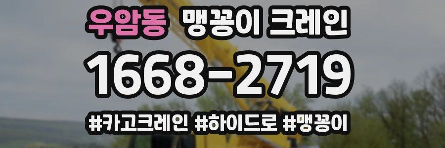 우암동 맹꽁이 크레인