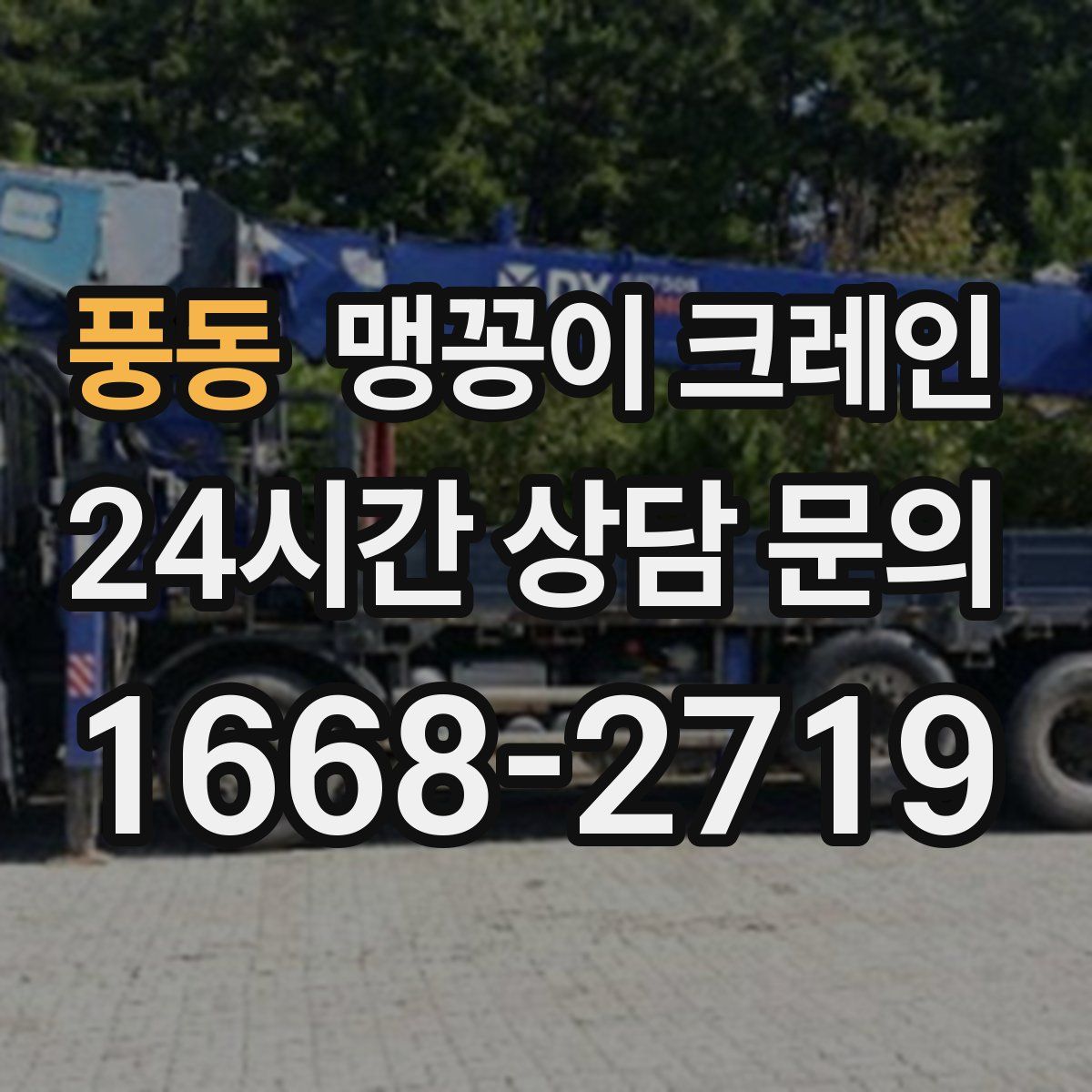 풍동 맹꽁이 크레인