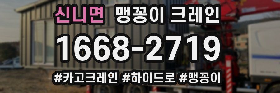 신니면 맹꽁이 크레인
