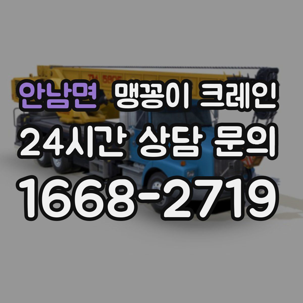 안남면 맹꽁이 크레인