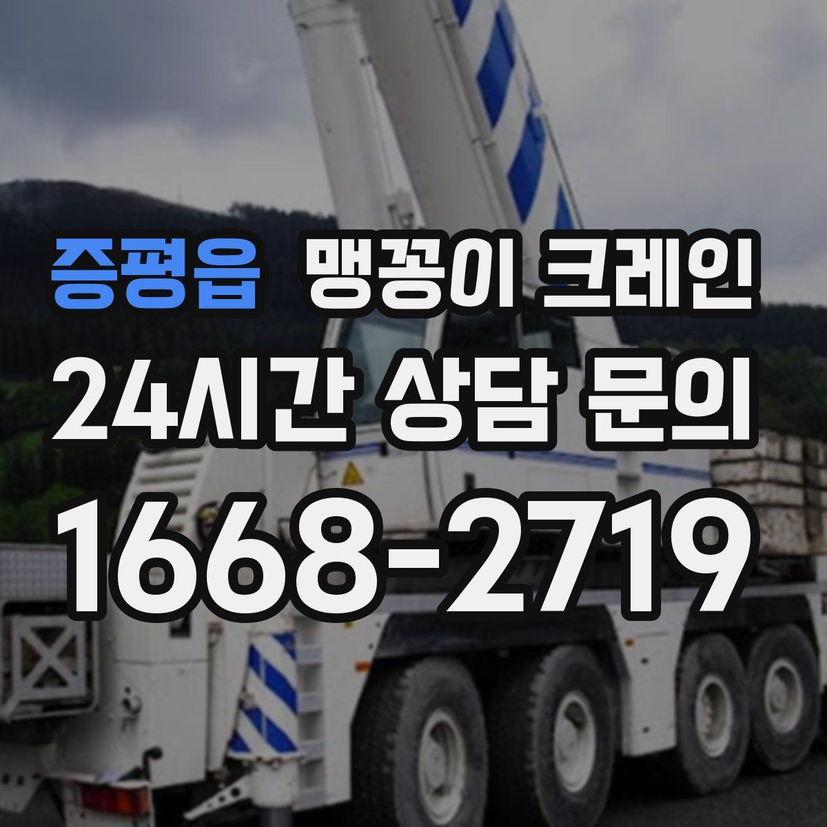 증평읍 맹꽁이 크레인
