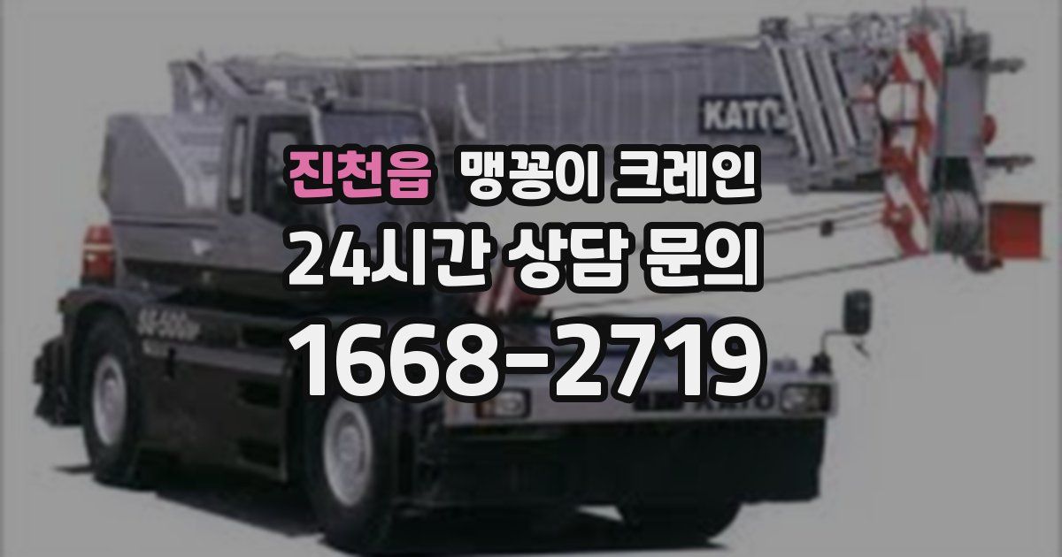진천읍 맹꽁이 크레인