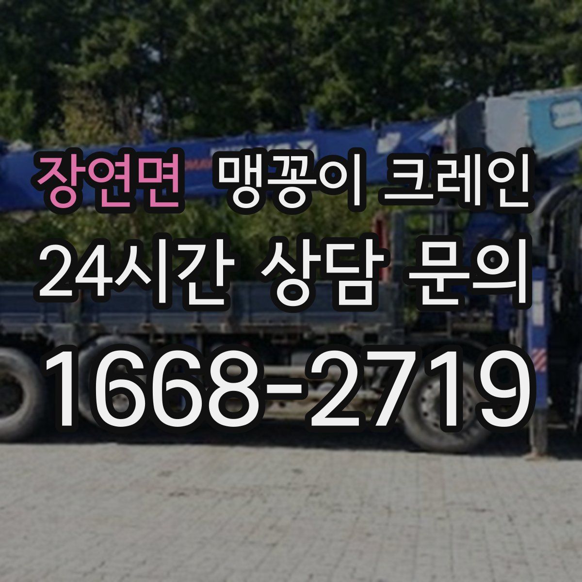 장연면 맹꽁이 크레인