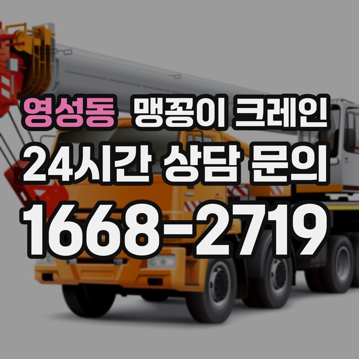 영성동 맹꽁이 크레인