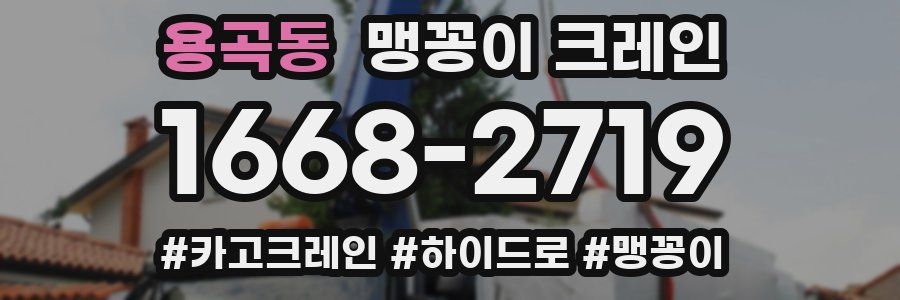 용곡동 맹꽁이 크레인