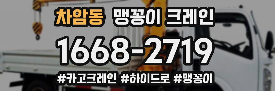 차암동 맹꽁이 크레인