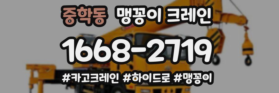 중학동 맹꽁이 크레인