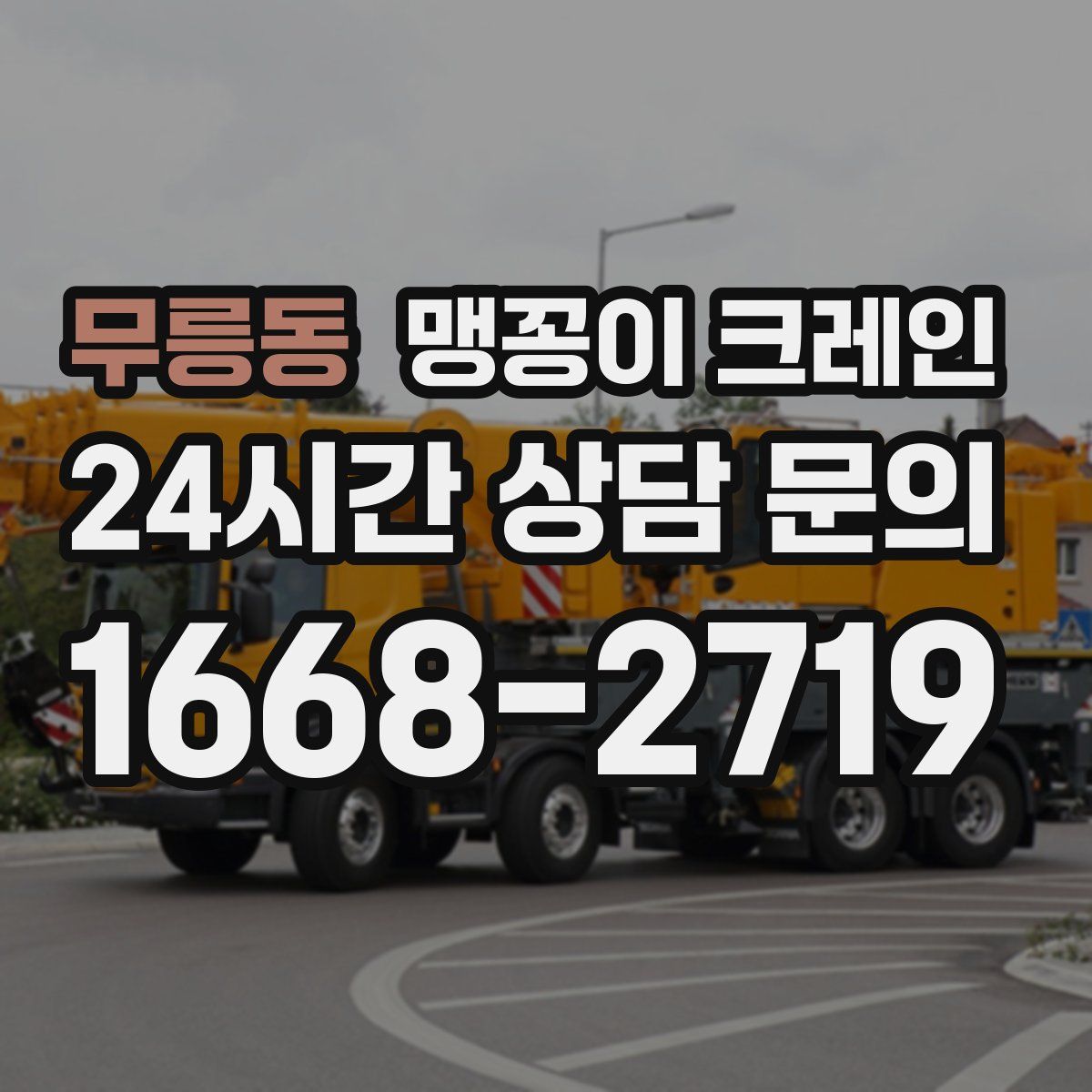 무릉동 맹꽁이 크레인
