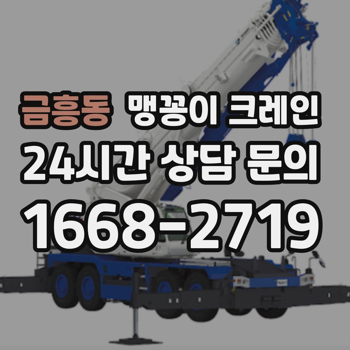 금흥동 맹꽁이 크레인