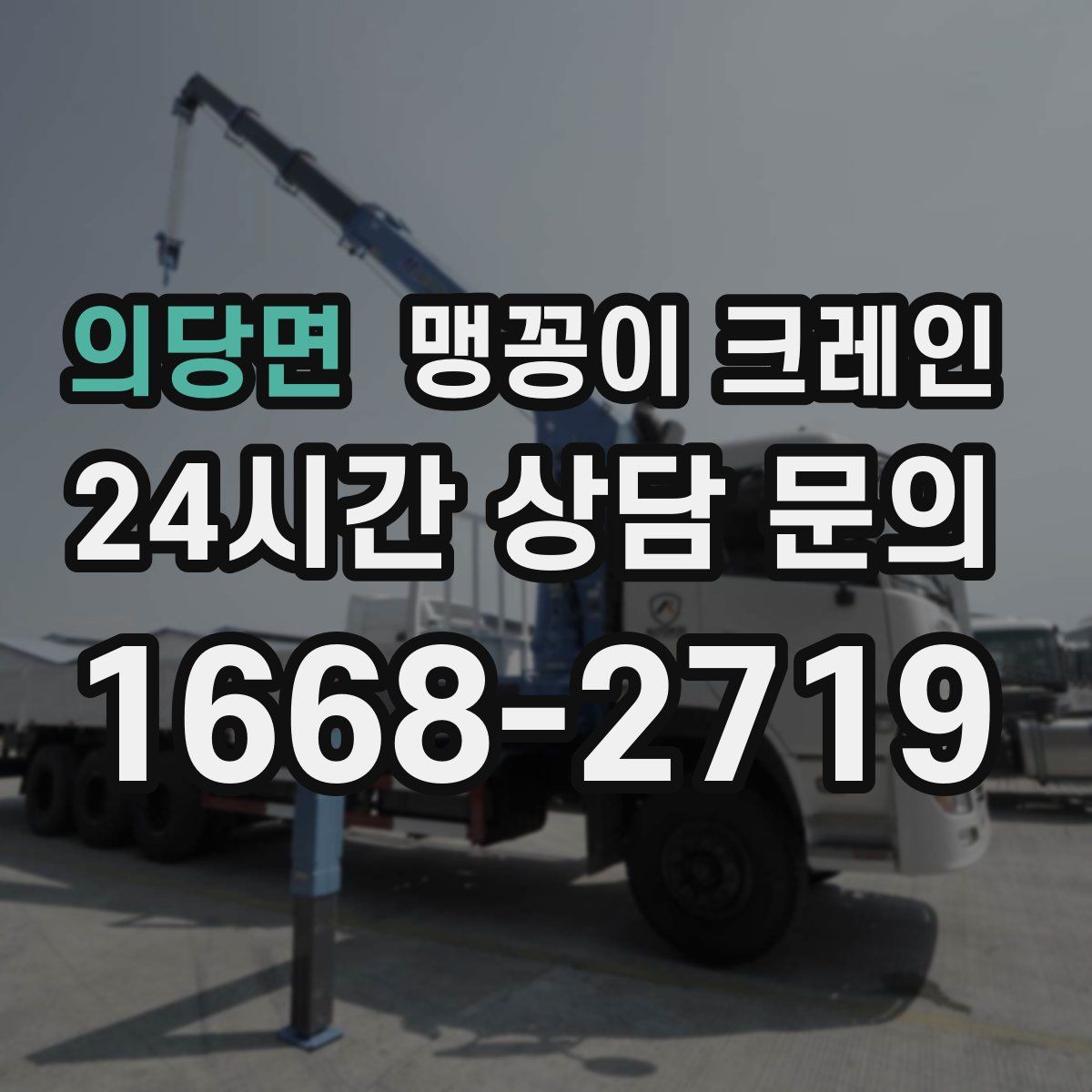의당면 맹꽁이 크레인