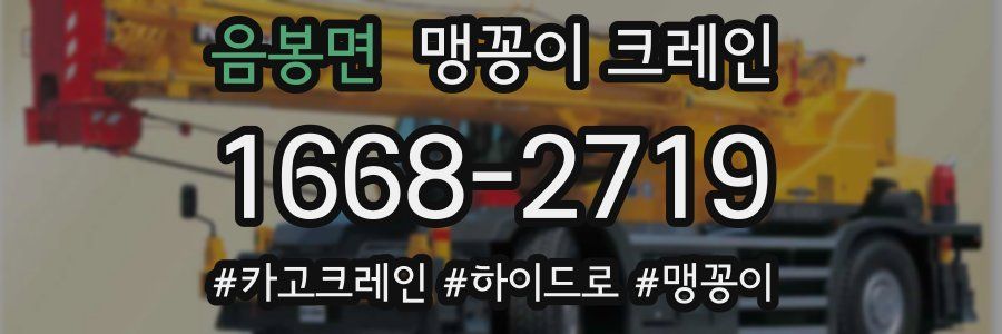 음봉면 맹꽁이 크레인