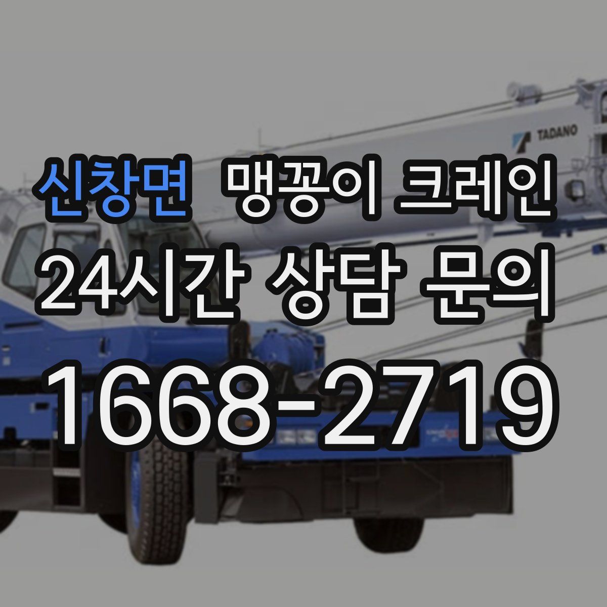 신창면 맹꽁이 크레인